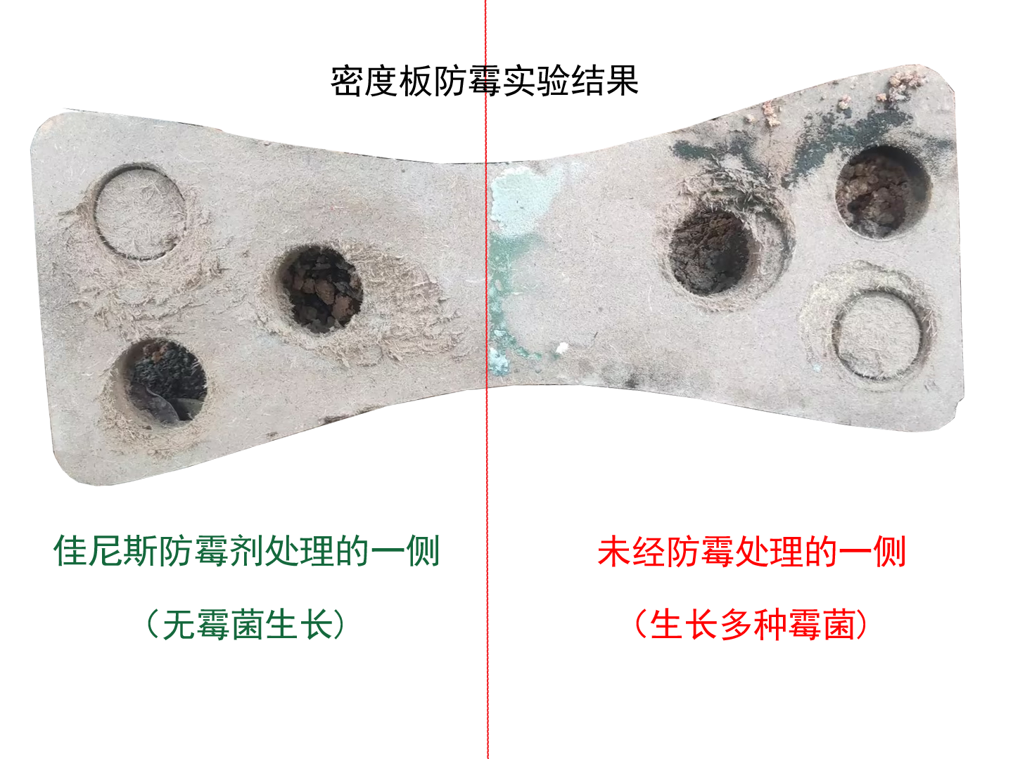 密度板防霉效果